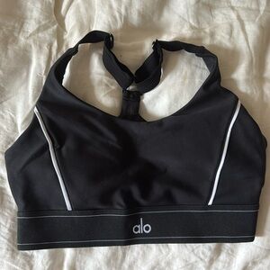 Alo Airlift Suit Up Sports Bra Black L